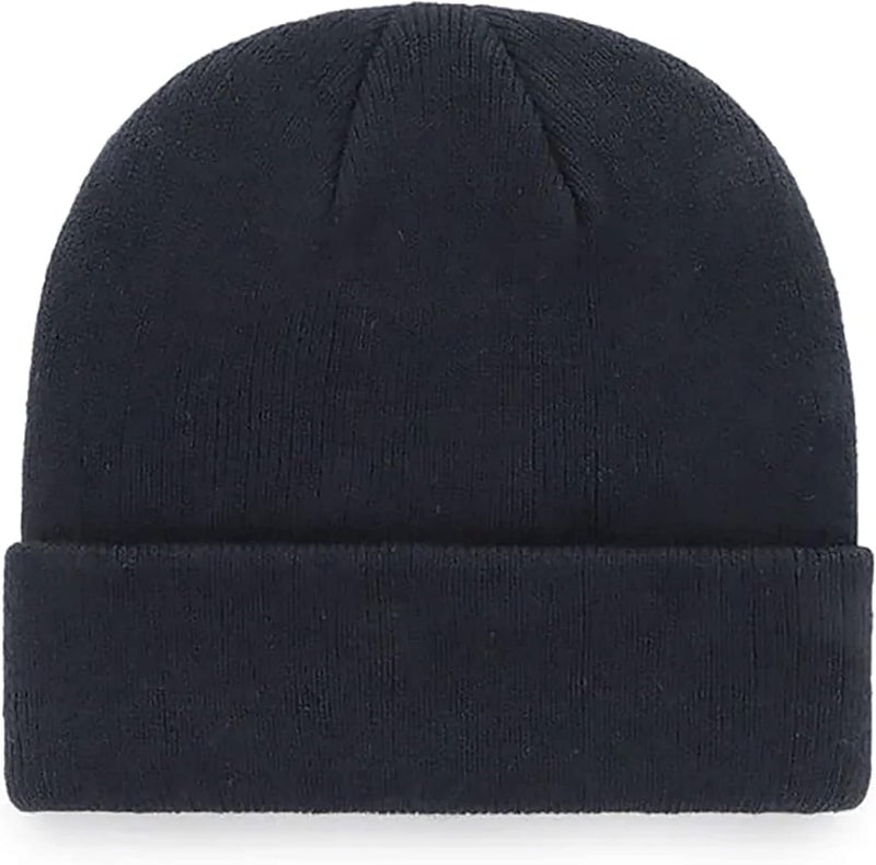 47 ' MLB Unisex-Adult Primary Logo Cuffed Knit Primary Logo Team Color Beanie Hat Cold Weather Hat, One Size - Image 3